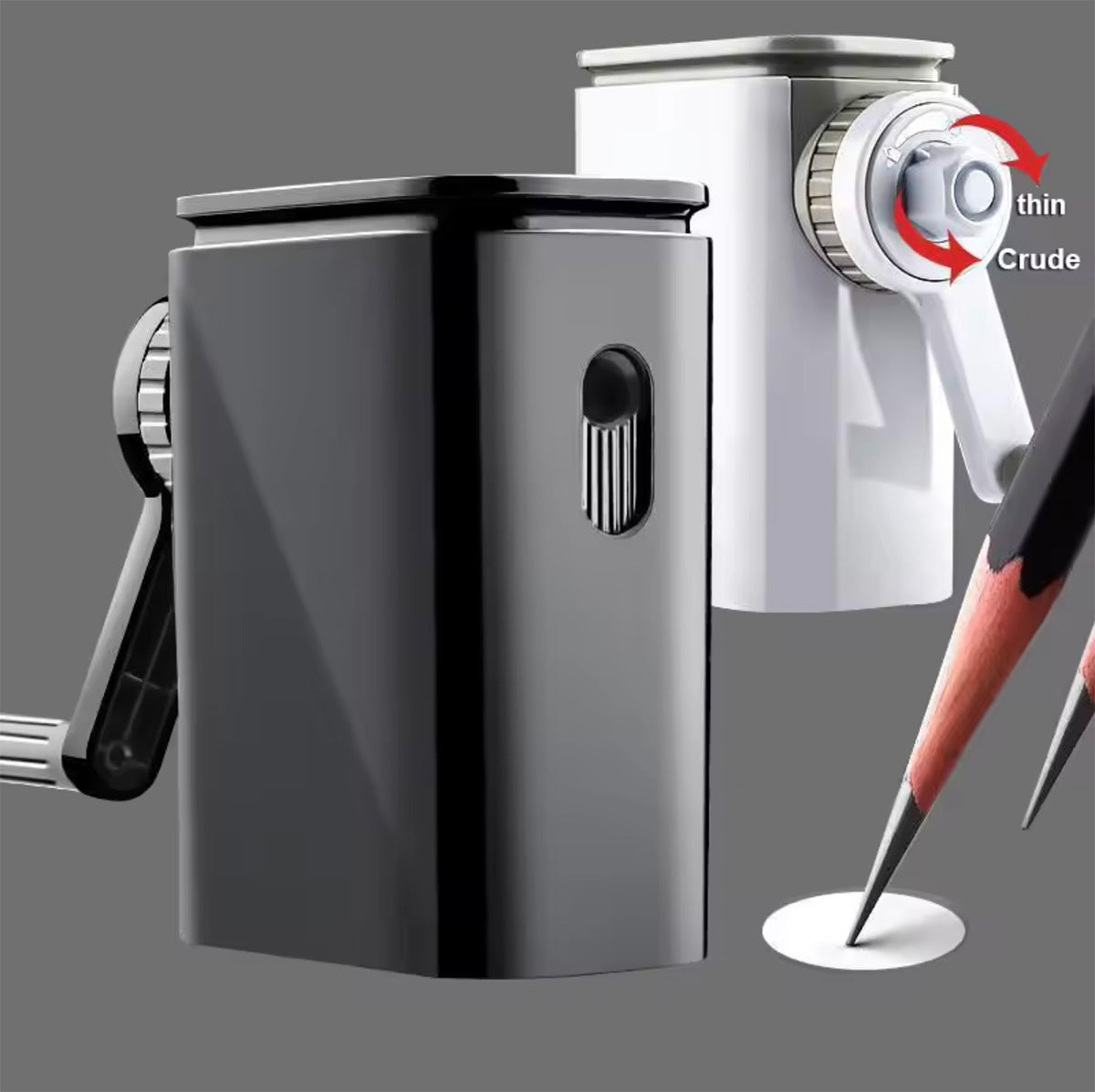 Sacapuntas manual para bellas artes: Ideal para carbón y grafito de dibujo