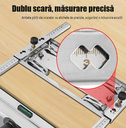 Dispozitiv de tăiere ultra-precis, placă de bază pentru mașinuțe de tăiat mici, fără fierăstrău manual, accesoriu multifuncțional pentru tâmplărie