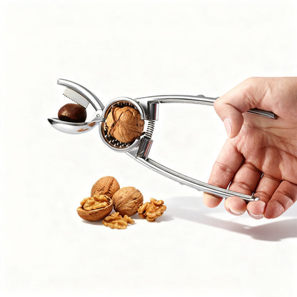 Cascanueces Multiusos de Metal - Abridor Pelador de Castañas, Nueces y Avellanas para Cocina