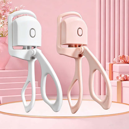 Rizador de pestañas eléctrico con calefacción - Dispositivo eléctrico para rizar las pestañas, carga USB, fijación duradera, portátil y fácil de usar para un rizado perfecto.
