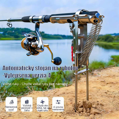 Lovná tyč na ryby s automatickým mechanizmom, podstavec na morskú tyč, stojan na tyč, pružinový stojan na rybárske tyče, zariadenie na vyťahovanie tyčí, rybárske náradie