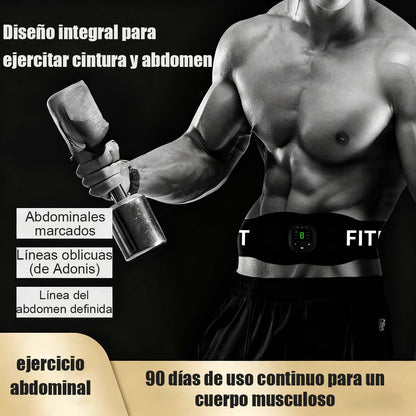 Faja Inteligente EMS - Entrenamiento Abdominal en Casa para Perezosos