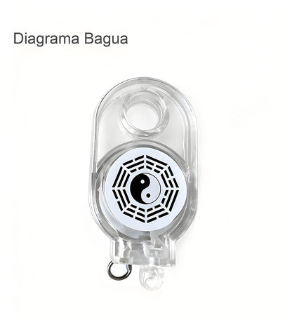 Cheie retractabilă multifuncțională pentru exterior, cu revenire controlată și fixare rapidă, previne pierderea și se atașează instant la rucsac sau încheietură.