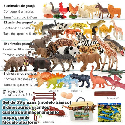 "Juguete de modelo de leopardo realista, modelo de zoológico para niños, juguete educativo de dinosaurio Triceratops de gran tamaño, ideal como regalo de cumpleaños."