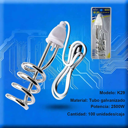 Hervidor de alta potencia, calienta rápidamente, apagado automático, calefacción rápida para bañeras y cubos.