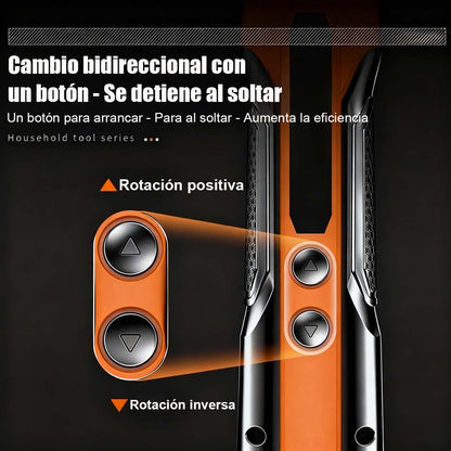 "Destornillador eléctrico recargable de litio, pequeño y portátil, kit de herramientas para casa, destornillador automático mini manual."