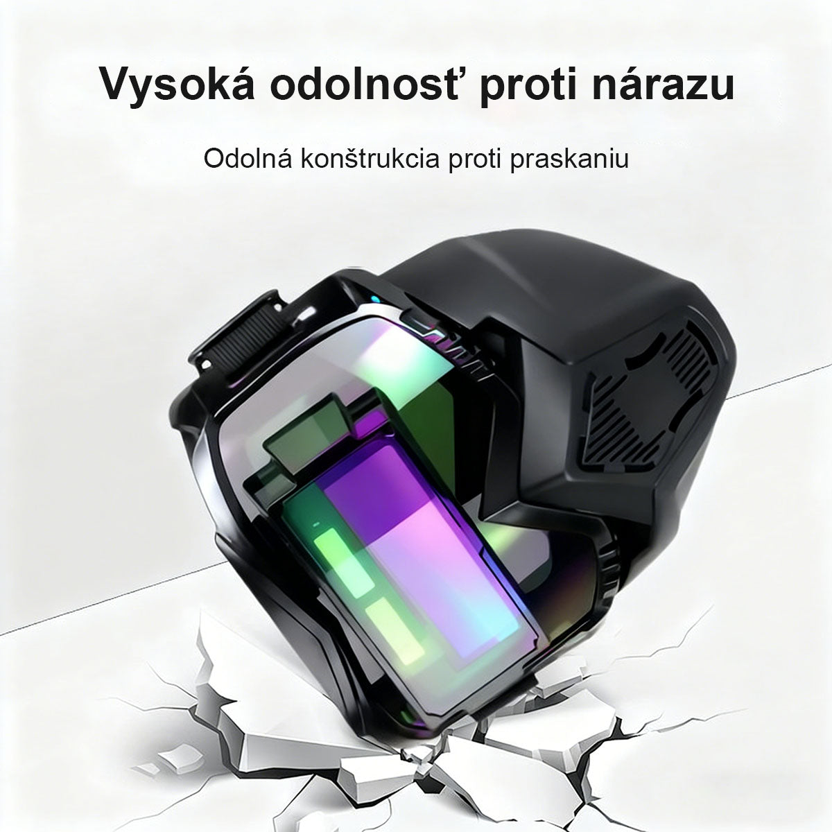 Automatická svetelná ochranná maska na celú tvár pre zváračov proti intenzívnemu svetlu a žiaru, oddelená dýchacia časť, priedušná a tepelne izolovaná, ochrana očí.