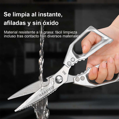 Tijeras de cocina SK5 para uso doméstico; tijeras multifuncionales de acero inoxidable, especiales para cortar huesos de pollo, limpiar pescado y preparar alimentos.