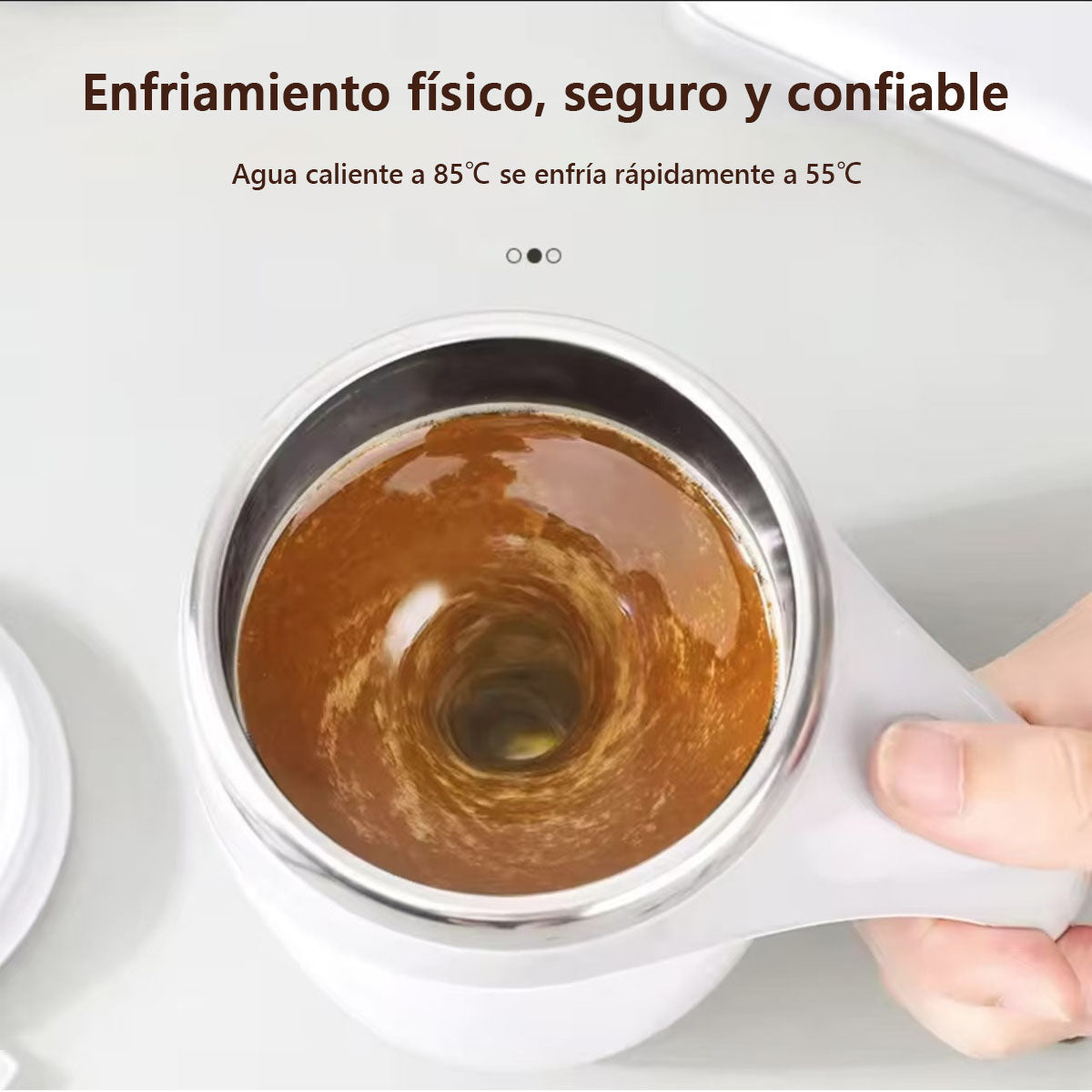 Taza de café automática para personas perezosas, taza de agitación por rotación magnética eléctrica, taza de leche estilo mágic, taza de café.