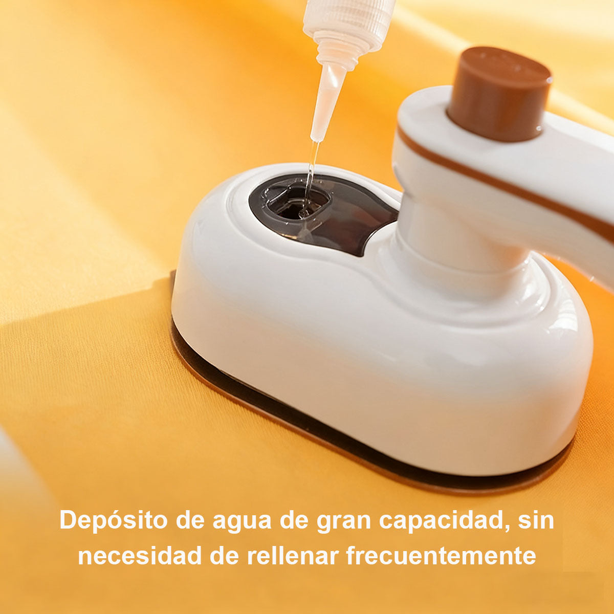 Plancha eléctrica 2 en 1 para uso doméstico - Plancha de mano compacta, con función de planchado en seco y en húmedo, modelo nuevo y plegable.