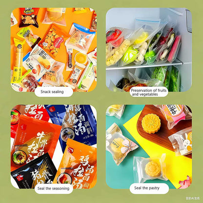 Mașină de sigilat snack-uri, dispozitiv mic pentru uz casnic, sigilator portabil, etanșare manuală pentru pungi de plastic, un mic ajutor în bucătărie.