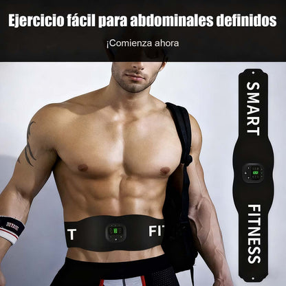 Faja Inteligente EMS - Entrenamiento Abdominal en Casa para Perezosos