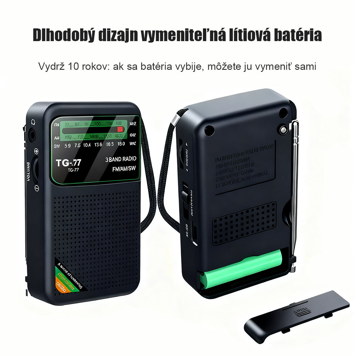 Multifrekvenčné a viacpásmové rádio s automatickým vyhľadávaním staníc a viacerými funkciami