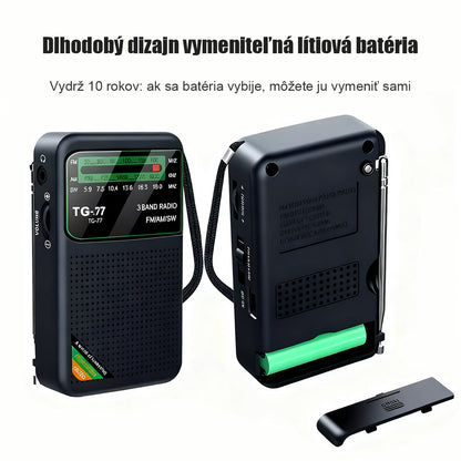 Multifrekvenčné a viacpásmové rádio s automatickým vyhľadávaním staníc a viacerými funkciami