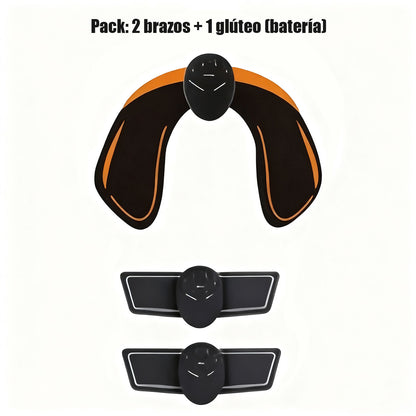 EMS dispositivo de abdominales recargable, máquina de tonificación abdominal para deporte y exteriores, aparato de entrenamiento muscular, la herramienta perfecta para abdominales sin esfuerzo.