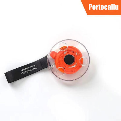 Sac de cumpărături pliabil cu disc rotativ, portabil și multifunctional, cu design creativ și extensibil, ușor de depozitat și transportat.