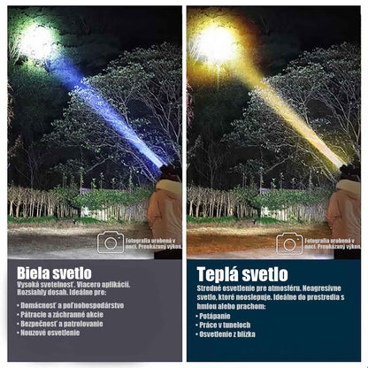 Potente linterna frontal para exteriores con sensor, recargable, súper brillante, ideal para pesca nocturna y senderismo; iluminación sin manos y batería de larga duración.