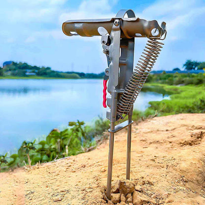 Lovná tyč na ryby s automatickým mechanizmom, podstavec na morskú tyč, stojan na tyč, pružinový stojan na rybárske tyče, zariadenie na vyťahovanie tyčí, rybárske náradie