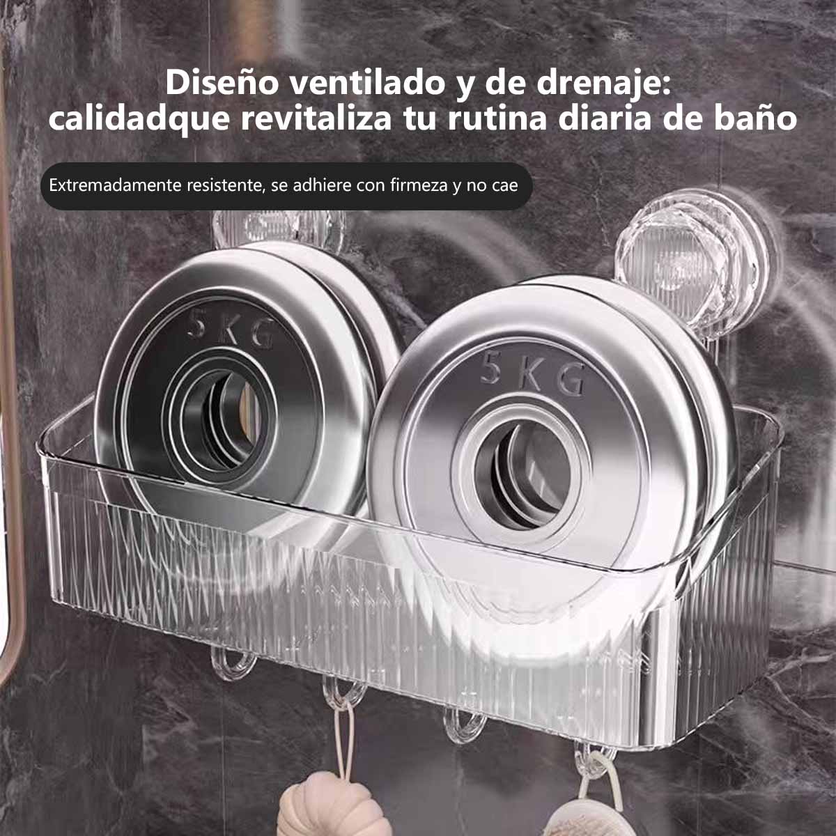 Estantería de baño con ventosas, colgante sin perforación, organizador de almacenamiento para lavabo, mueble colgante para espejo de baño.、