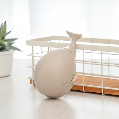 Cepillo de limpieza para ropa y zapatos, con diseño de adorable ballena, no suelta pelos, no daña la ropa, perfecto para el hogar.