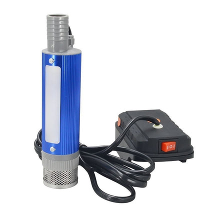 Nový akumulátorový olejové čerpadlo Denacchi 21 V, dvojúčelové (olej/voda) s lítium-ion batériou.