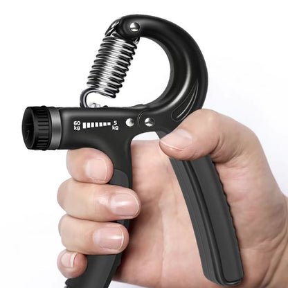 Juego de entrenadores de fuerza ajustables para las manos, anillo de fuerza, entrenador de dedos, set de 5 piezas para entrenamiento de fuerza y fitness.