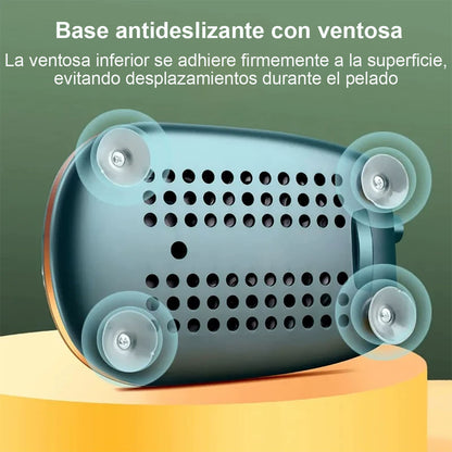 Pelador de frutas, peladora manual, herramienta para pelar manzanas, cuchillo para pelar frutas, cortadora de frutas, pelador de peras.