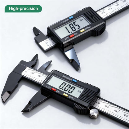 Calibrador digital de alta precisión con pantalla numérica, electrónico para joyería y artesanía, mini cinta métrica digital de plástico, marca Shengtaixin.