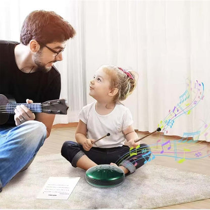 Tambor de sonido etéreo, tambor olvidado, tambor sin preocupaciones, instrumento de percusión para principiantes infantiles.