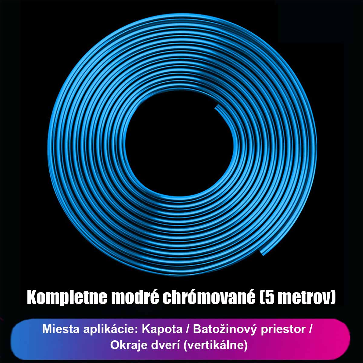 Ochranná páska na dvere proti nárazom, proti poškriabaniu a odreninám, lesklý povrch