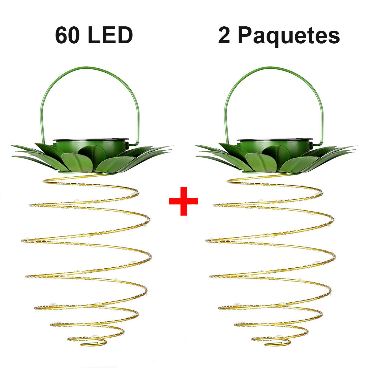 Farol de piña con luz solar, estructura de hierro, cadena de luces LED de hilo de cobre; lámpara colgante impermeable para decoración de jardines exteriores