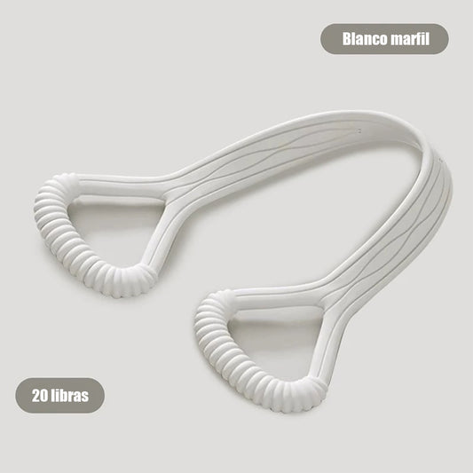 Tensor de resistencia en forma de 8 de silicona SLD – banda elástica para abrir la espalda, yoga y fitness, ideal para fortalecer y tonificar la espalda.