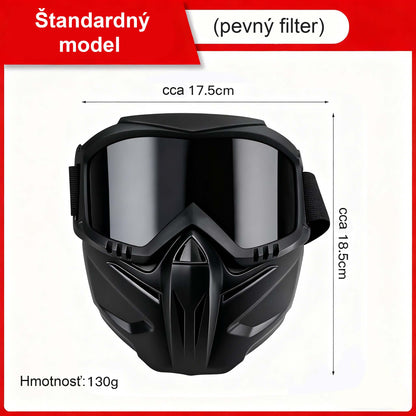 Automatická svetelná ochranná maska na celú tvár pre zváračov proti intenzívnemu svetlu a žiaru, oddelená dýchacia časť, priedušná a tepelne izolovaná, ochrana očí.