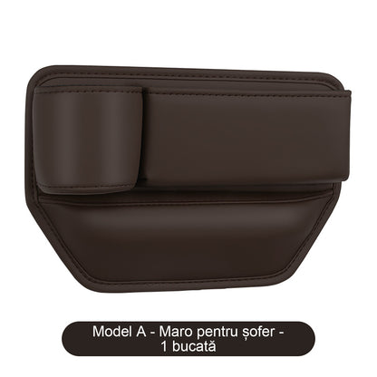 Cutie de depozitare auto pentru spațiul dintre scaune – organizator practic în mașină