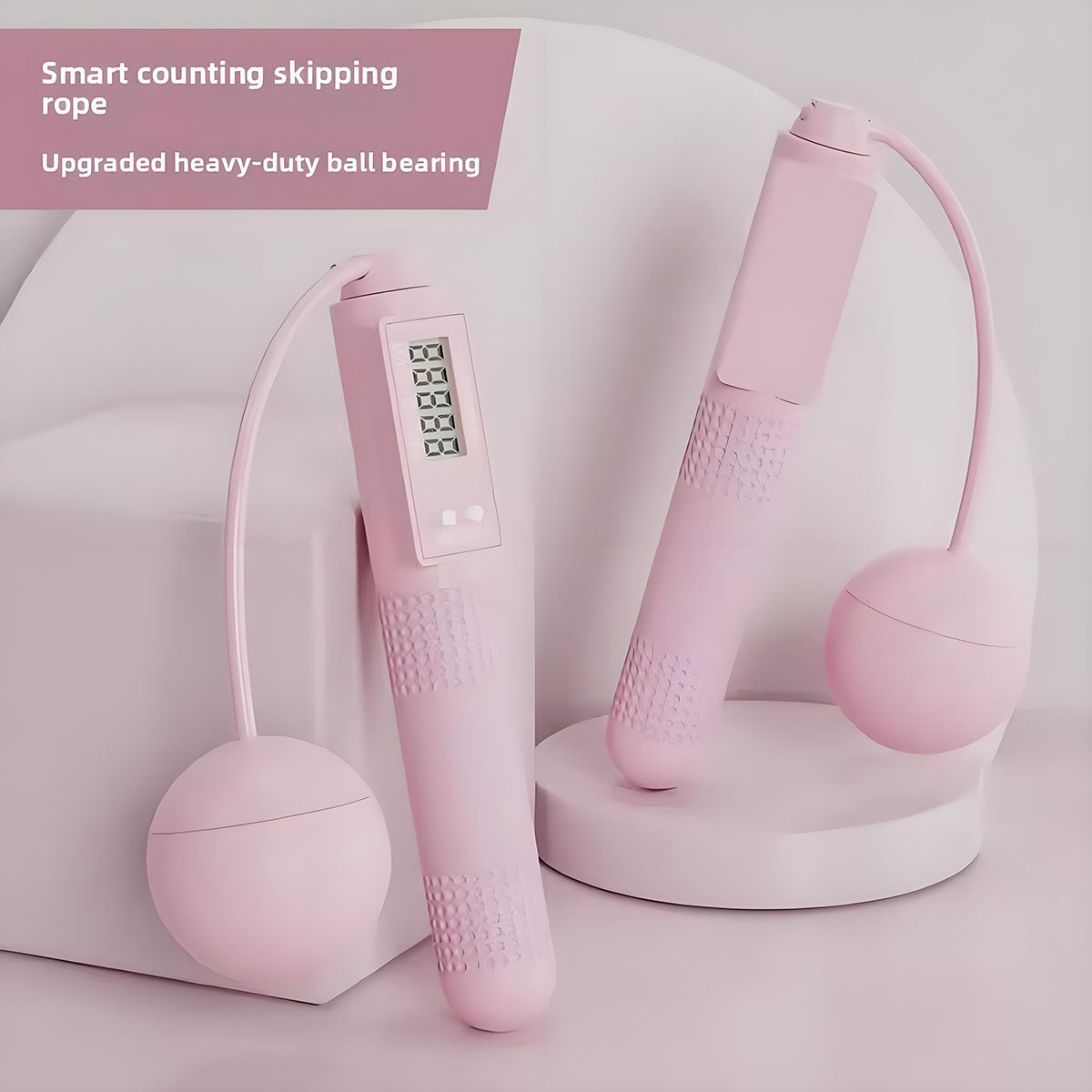 Comba sin cuerda para fitness, tonificación y pérdida de grasa, con balones pesados contables, ideal para adultos que quieren quemar calorías sin enredo.