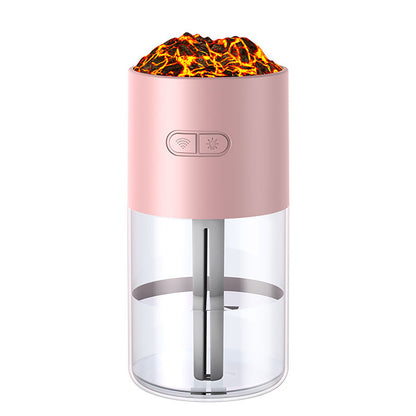 Nuevo humidificador con proyección de cielo estrellado, humidificador ultrasónico USB para automóvil, humidificador de aire doméstico, nebulizador de agua