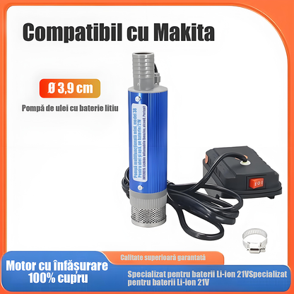 Powerful 21V Lithium Battery Oil-Water Pump