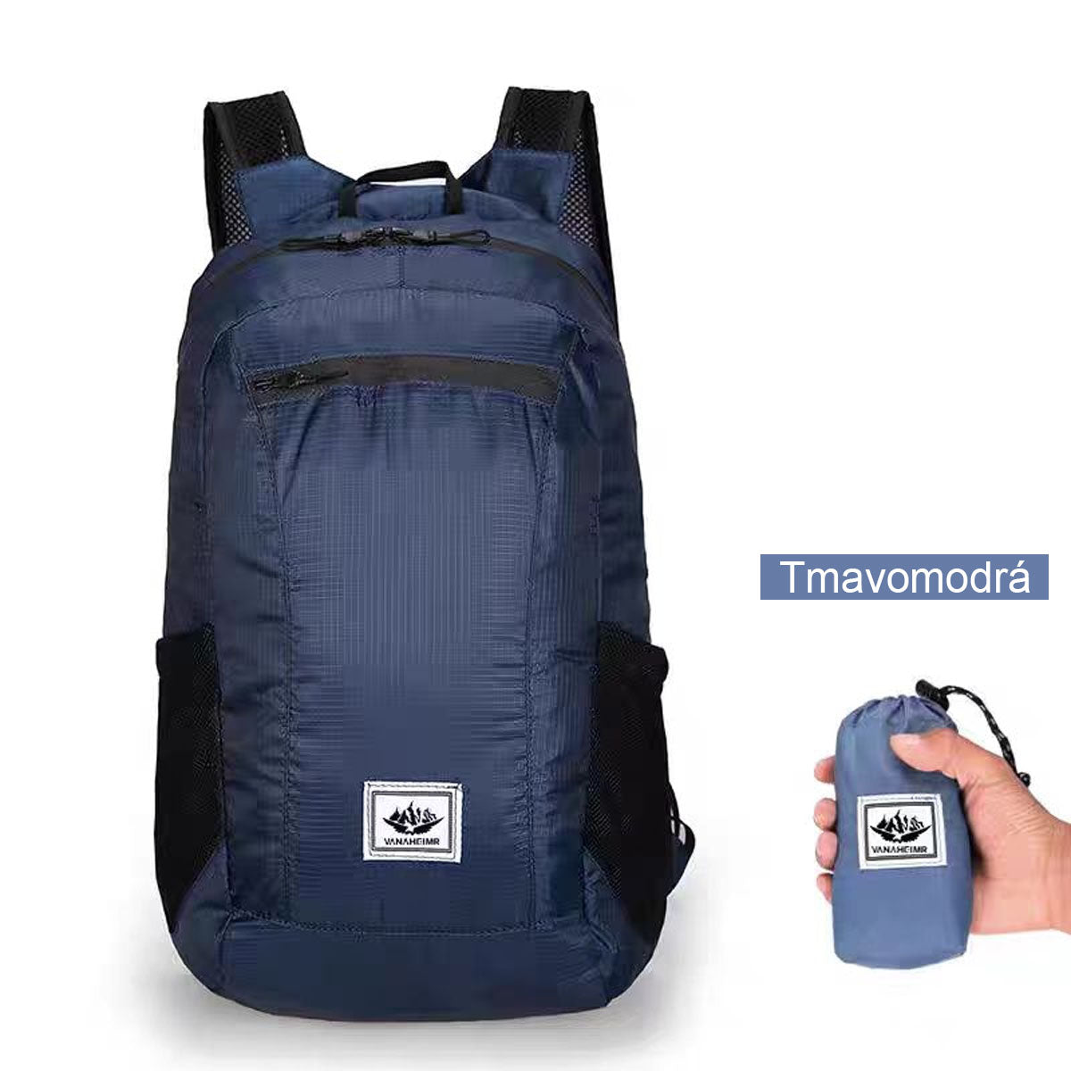 Skládací cyklistický batoh, velkokapacitní, lehký, sportovní a cestovní, outdoor provedení.