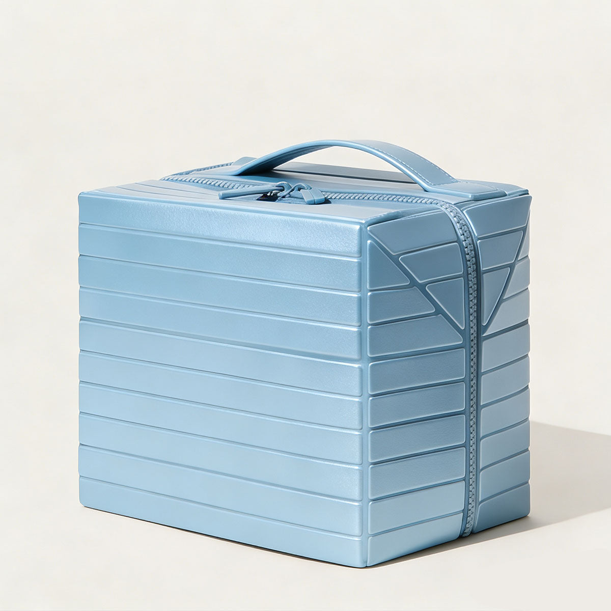 Nuevo neceser de viaje – Gran capacidad, con compartimentos para organizar productos de higiene, cosméticos y cuidados de la piel de forma práctica y ordenada. Ideal para llevar de viaje o para uso diario.