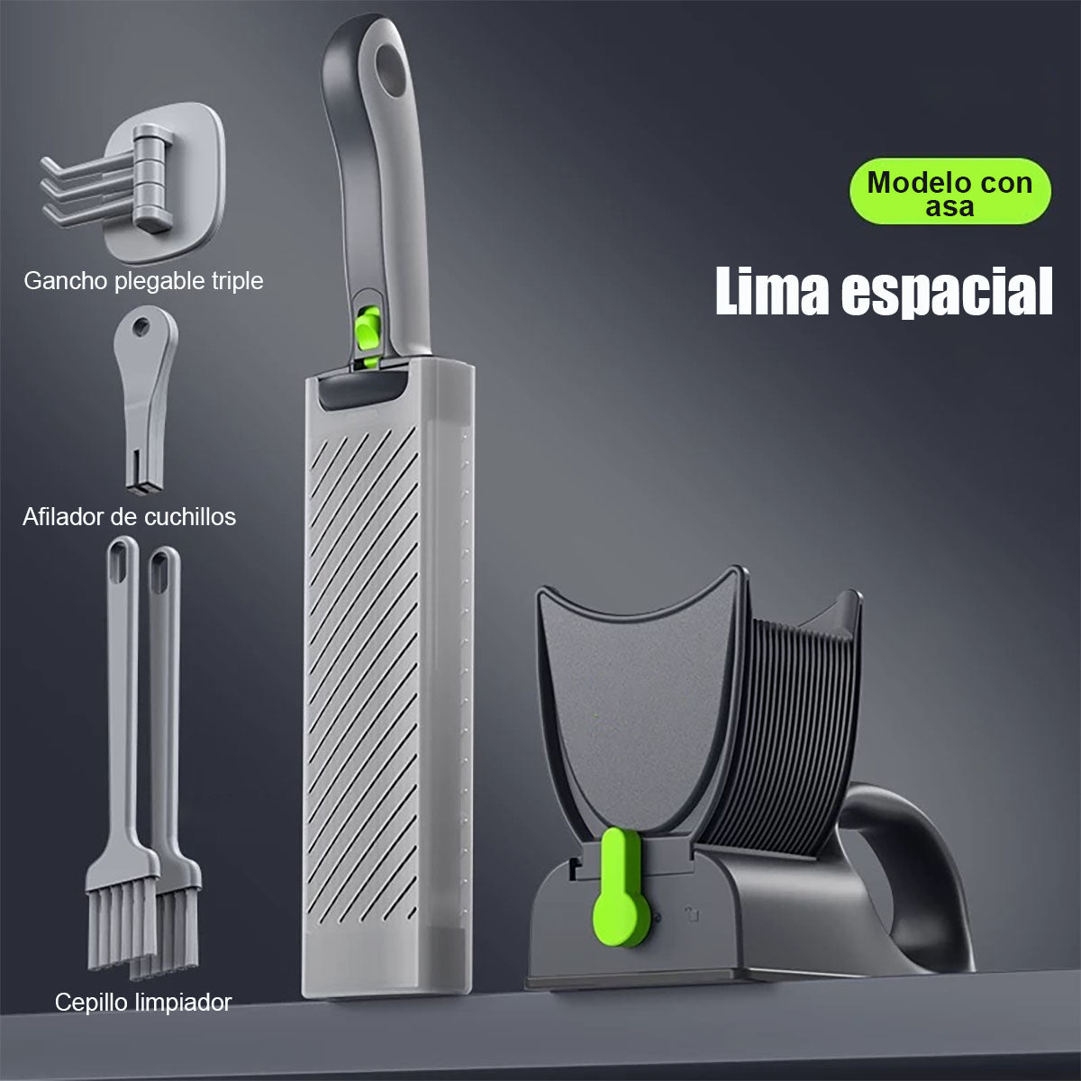 ¡Éxito en casa! Cortador manual de carne, rebanas finas y trozos de carne fácilmente