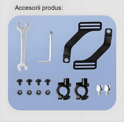 Protecție elegantă pentru ghidon – soare, ploaie sau praf, tu rămâi confortabil și stilat!