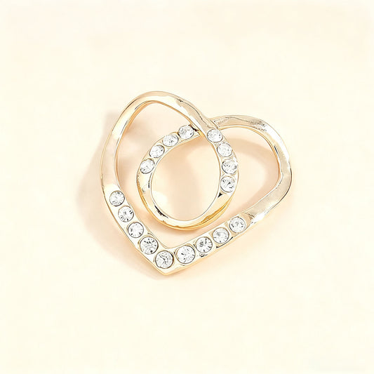 Broche para camisa, clip para ajustar el bajo de la ropa, crear nudos decorativos o fijar pañuelos; accesorio elegante para mujer, ideal para estilizar la cintura.