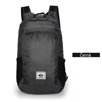 Skládací cyklistický batoh, velkokapacitní, lehký, sportovní a cestovní, outdoor provedení.